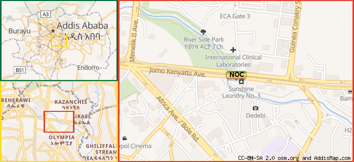Map: How to find us.