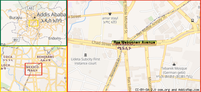 Map: How to find us.