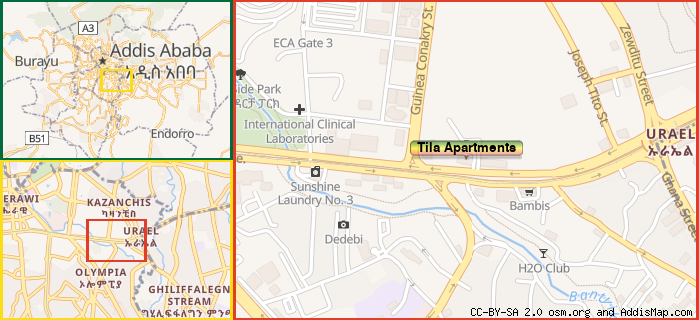 Map: How to find us.