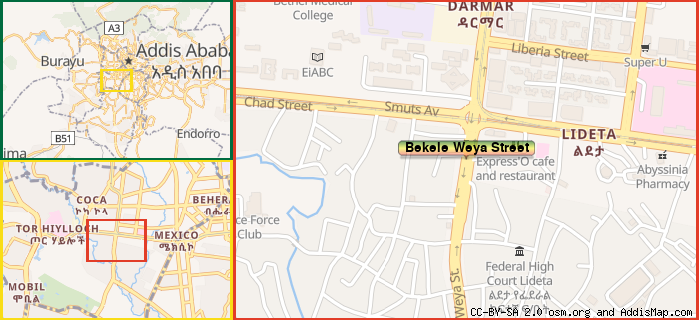 Map: How to find us.