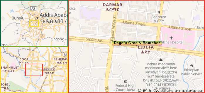 Map: How to find us.