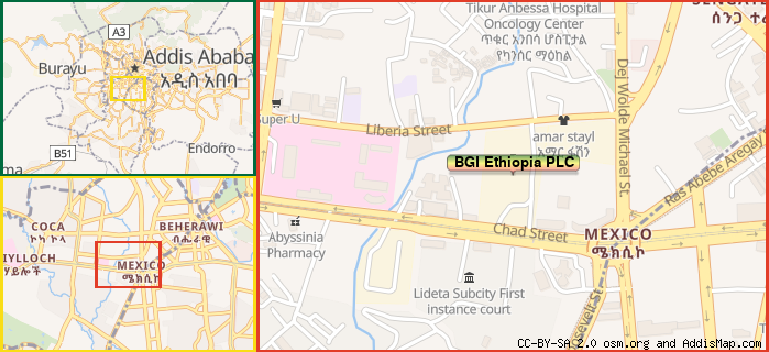 Map: How to find us.