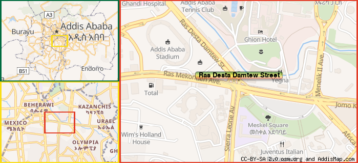 Map: How to find us.
