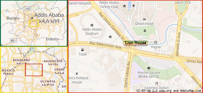 Map: How to find us.