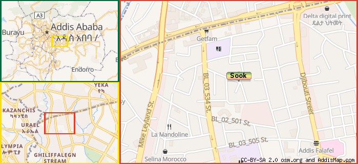 Map: How to find us.