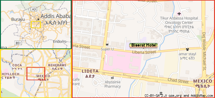 Map: How to find us.