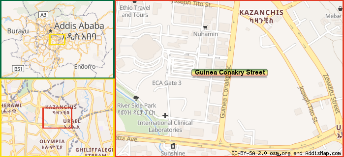 Map: How to find us.