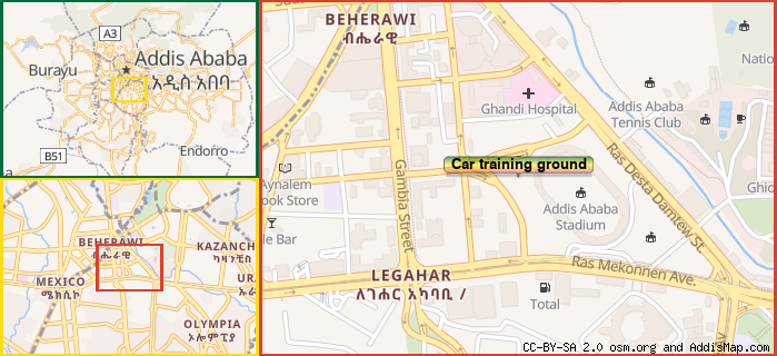 Map: How to find us.