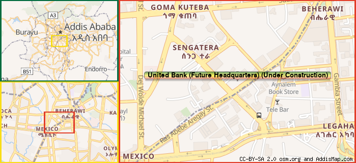 Map: How to find us.