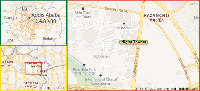 Map: How to find us.