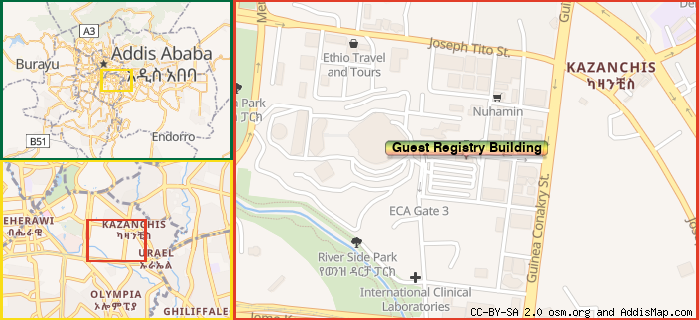 Map: How to find us.