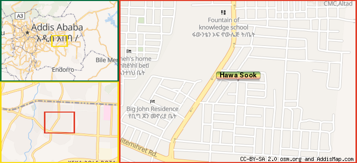 Map: How to find us.