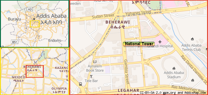 Map: How to find us.