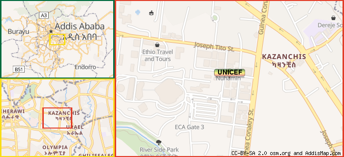 Map: How to find us.
