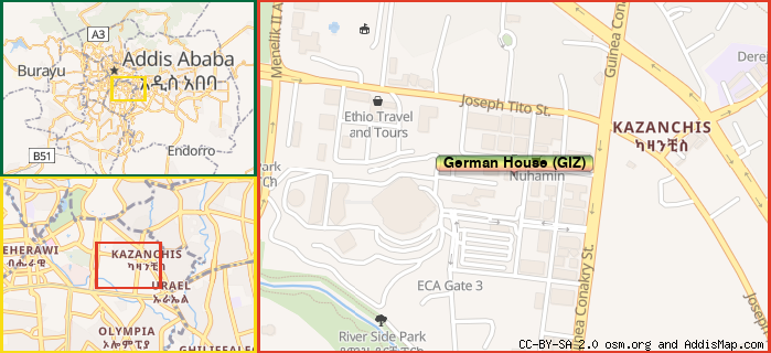 Map: How to find us.