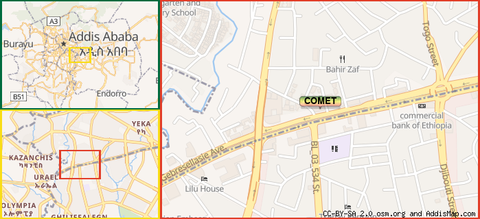 Map: How to find us.