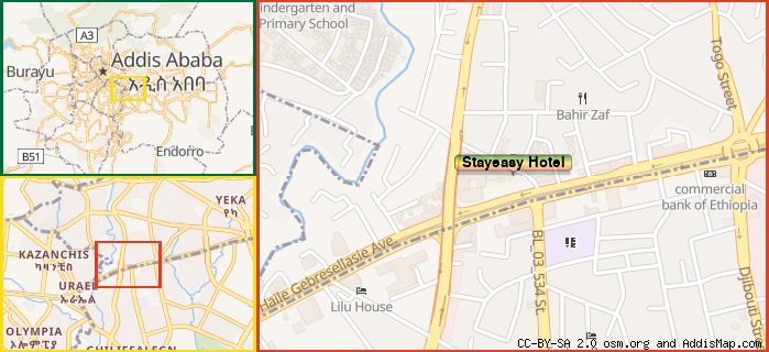 Map: How to find us.
