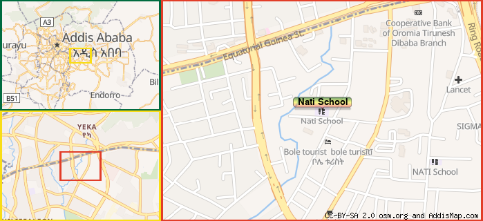 Map: How to find us.