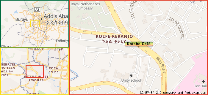 Map: How to find us.