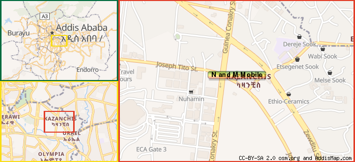 Map: How to find us.