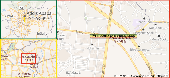 Map: How to find us.