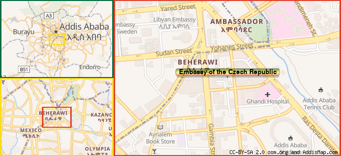 Map: How to find us.