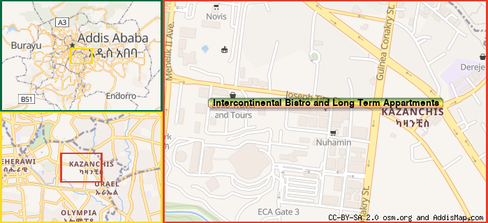 Map: How to find us.