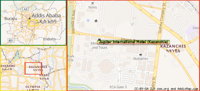 Map: How to find us.