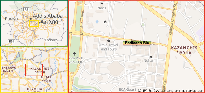 Map: How to find us.