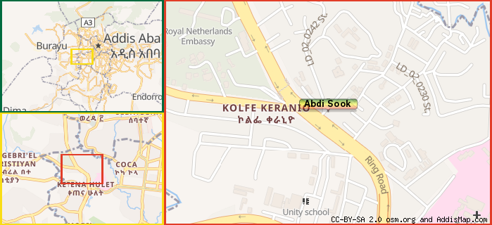 Map: How to find us.