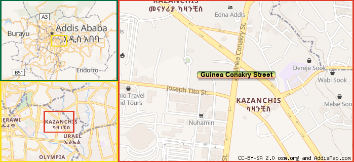 Map: How to find us.