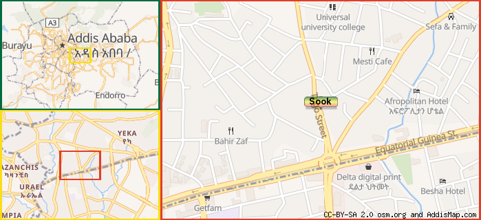 Map: How to find us.