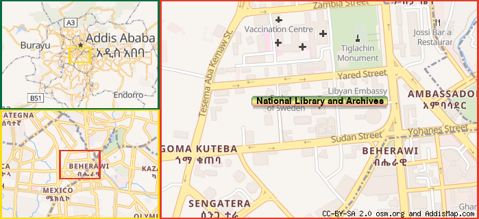 Map: How to find us.
