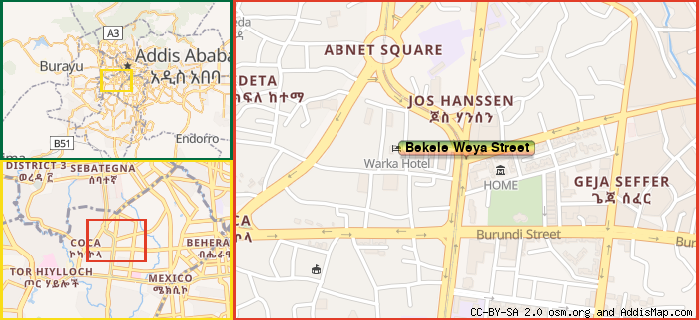 Map: How to find us.