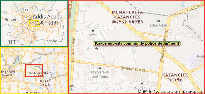 Map: How to find us.