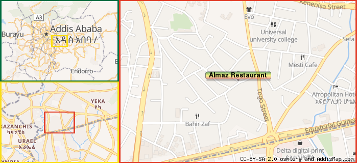 Map: How to find us.
