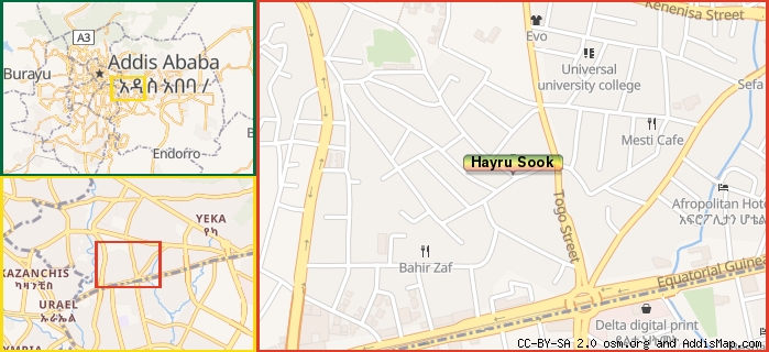 Map: How to find us.