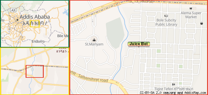 Map: How to find us.