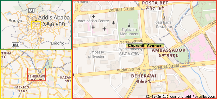 Map: How to find us.