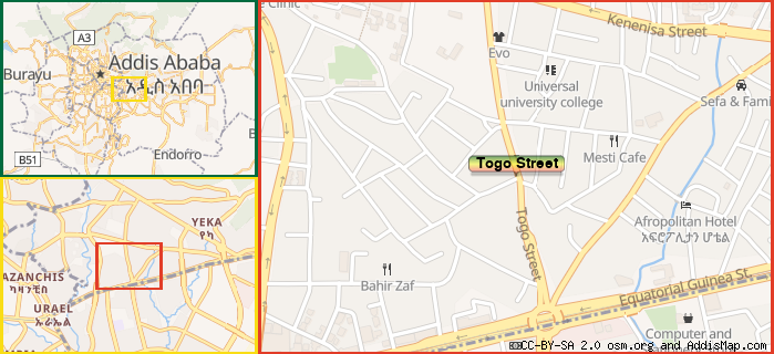 Map: How to find us.