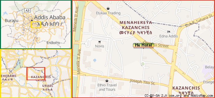 Map: How to find us.