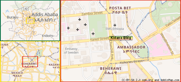 Map: How to find us.