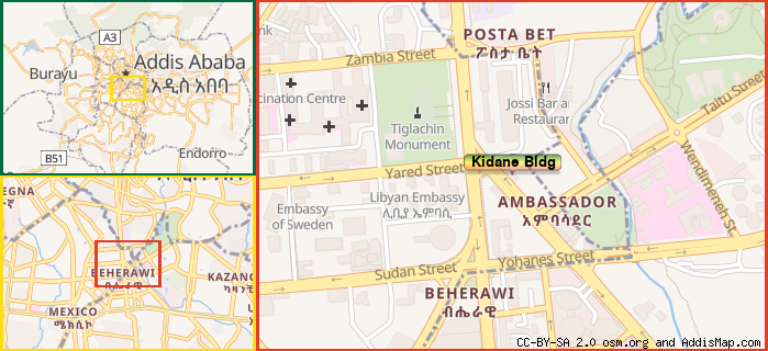 Map: How to find us.
