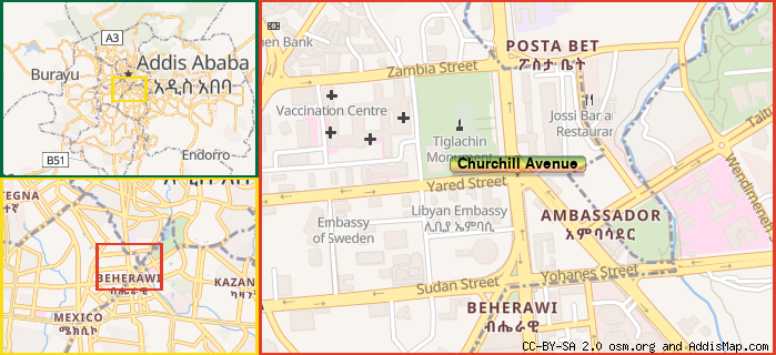 Map: How to find us.