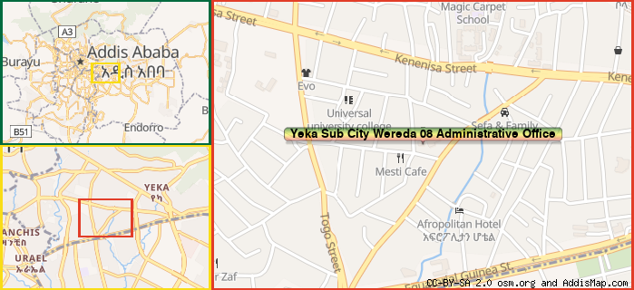 Map: How to find us.