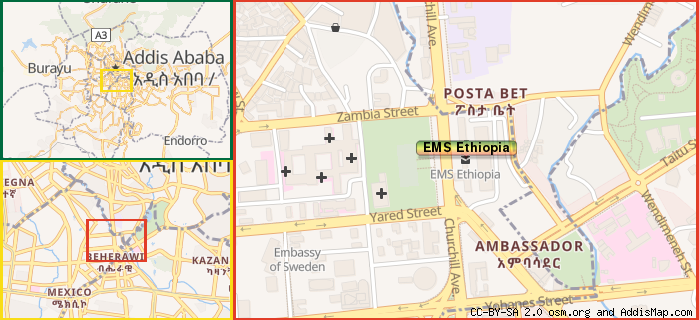 Map: How to find us.