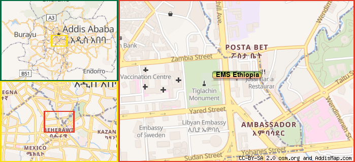 Map: How to find us.