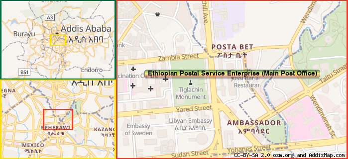 Map: How to find us.