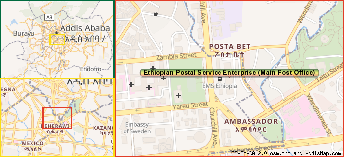 Map: How to find us.