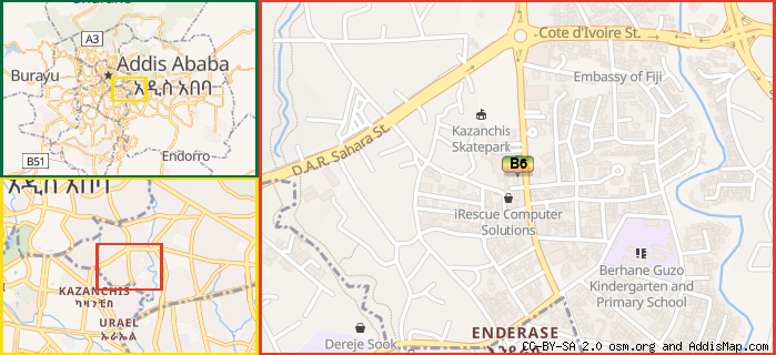 Map: How to find us.